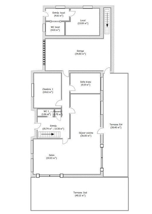 Maison - 215 m² - 8 pièces