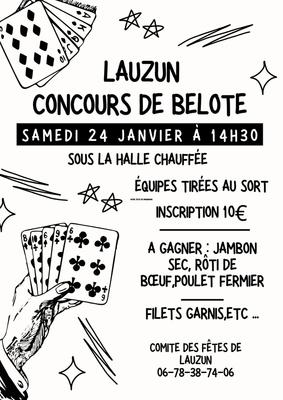 Concours de belote