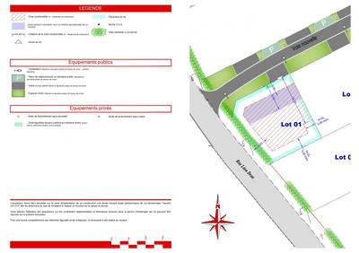 Terrain constructible - 400 m²