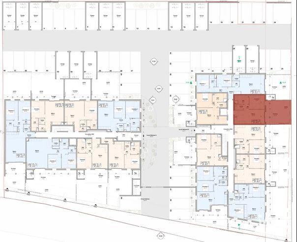 Appartement - 44 m² - 2 pièces