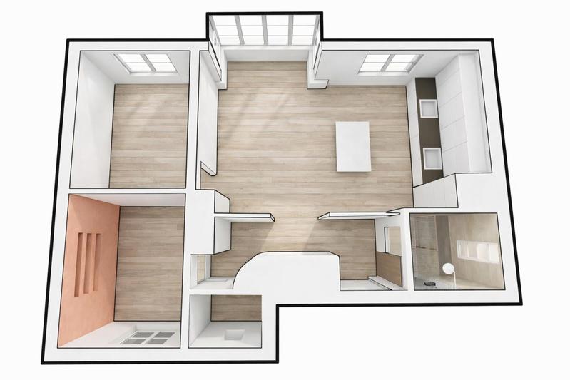 Appartement - 47 m² - 3 pièces