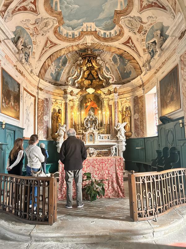 Découverte de l'église Saint-Jacques de Laurède avec Bernard