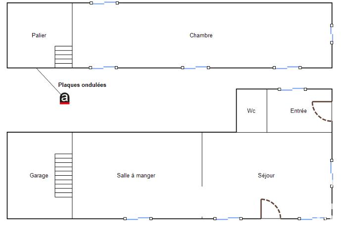 Maison - 96 m² - 3 pièces