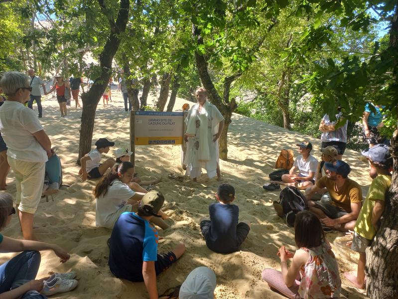 Balade contée en famille à la Dune du Pilat