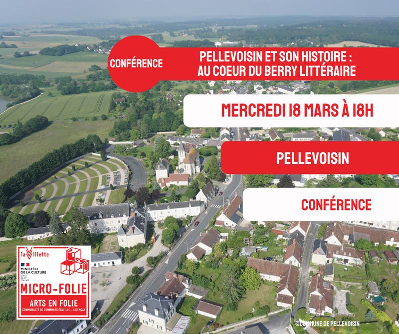 Micro-Folie : "Pellevoisin et son histoire : au coeur du Berry littéraire"