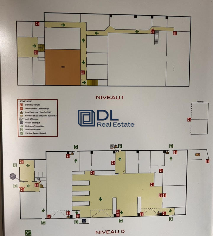 Entrepôt - 1 200 m²