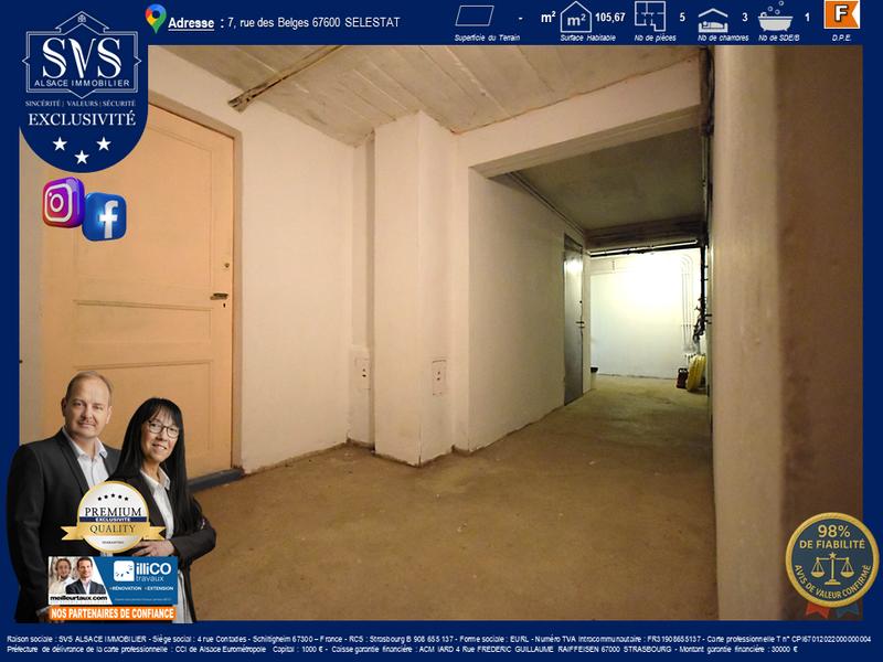 Appartement - 106 m² - 5 pièces