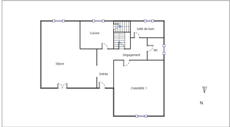 Maison - 110 m² - 4 pièces