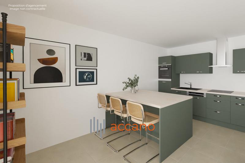 Appartement - 63 m² - 3 pièces