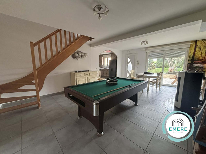 Maison - 125 m² - 7 pièces