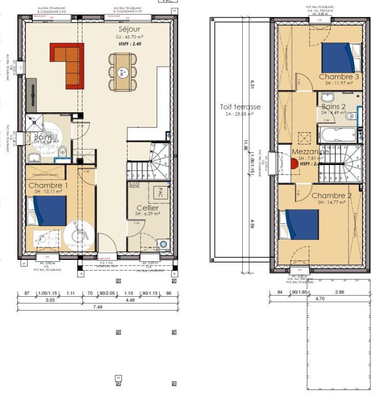 Terrain constructible - 250 m²
