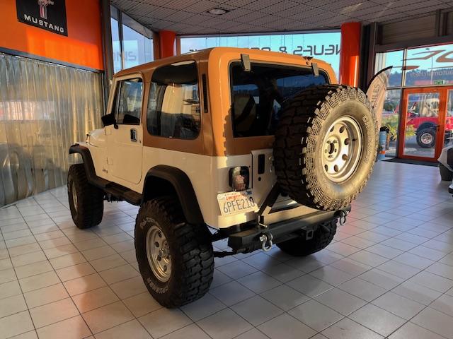 Jeep Wrangler 4.2l 6 Cylindres Blanche 1990