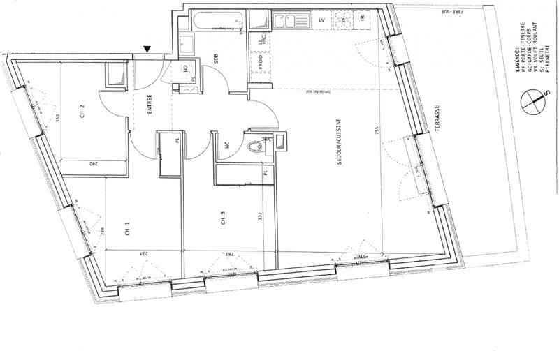 Appartement - 79 m² - 4 pièces