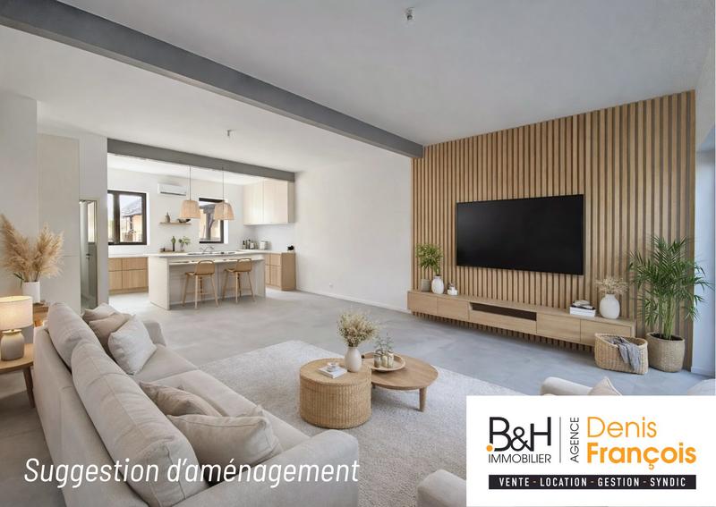 Maison - 120 m² - 4 pièces