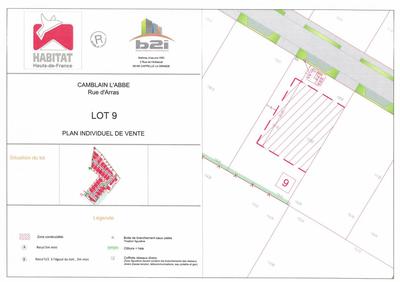 Terrain constructible - 632 m²