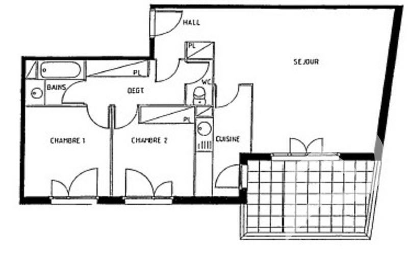Appartement - 66 m² - 3 pièces