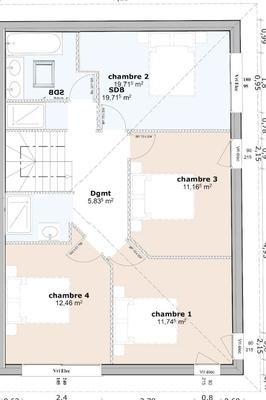 Villa - 125 m² - 6 pièces