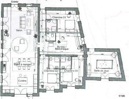 Maison de village - 200 m² - 6 pièces