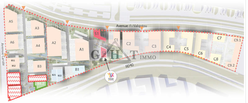 Entrepôt - 1 971 m²