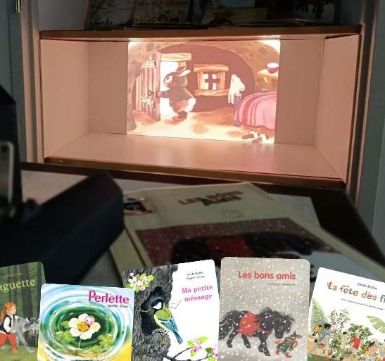 Heure du conte à la Maison du Père Castor