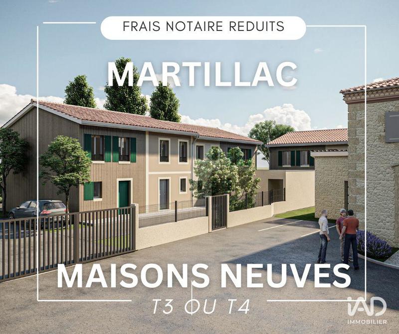 Maison - 71 m² - 3 pièces