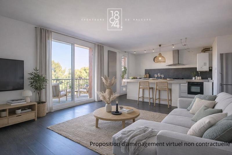 Appartement - 70 m² - 3 pièces