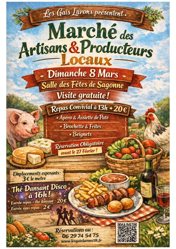 Marché des Artisans, Producteurs et Agriculteurs Locaux