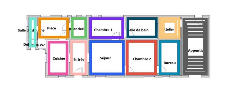 Maison - 105 m² - 5 pièces