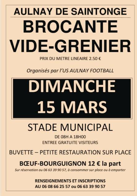 Brocante - vide-grenier