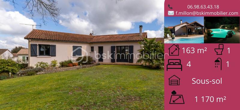 Maison d'architecte - 162 m² - 6 pièces