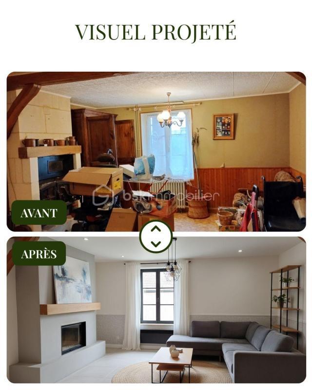 Maison ancienne - 86 m² - 4 pièces