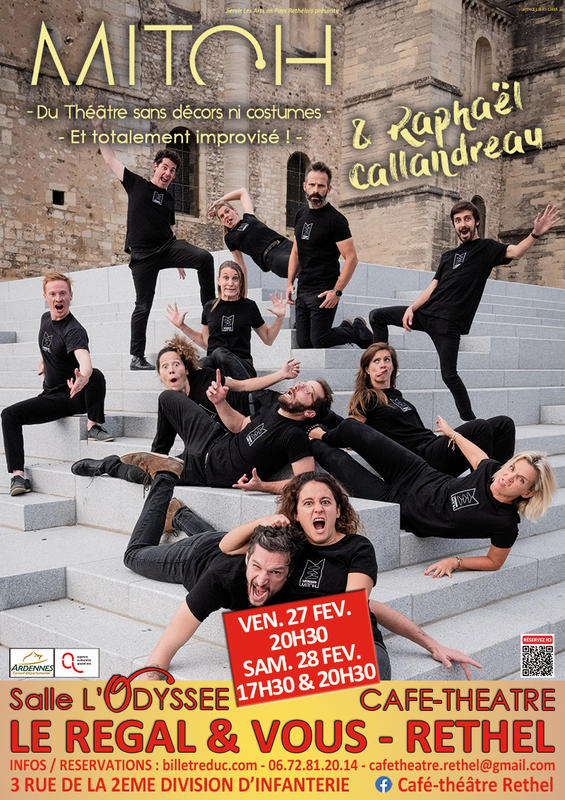 Cabaret Impro - le Mitch et Raphaël Callandreau