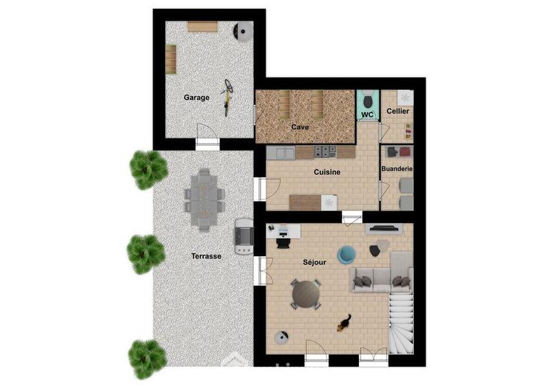 Maison - 113 m² - 4 pièces