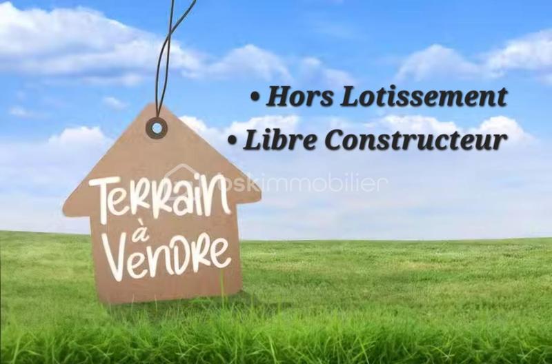 Terrain constructible - 1 270 m²