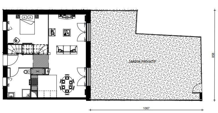 Maison - 110 m² - 5 pièces