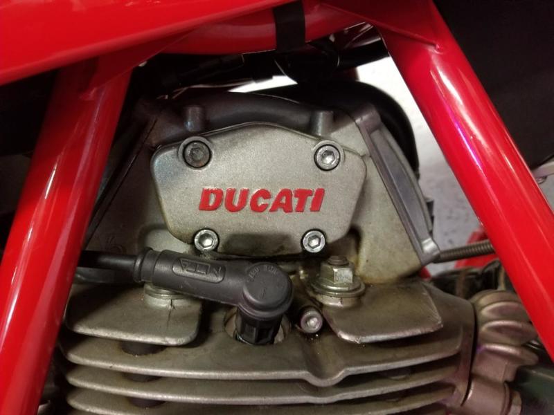 Ducati Mhe 900 ducati rouge 0900