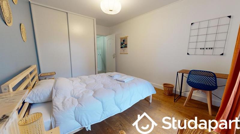 Chambre - 10 m² - 1 pièce