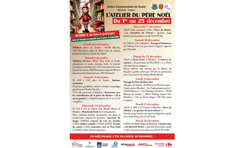 Théâtre : le calendrier de l'Avent