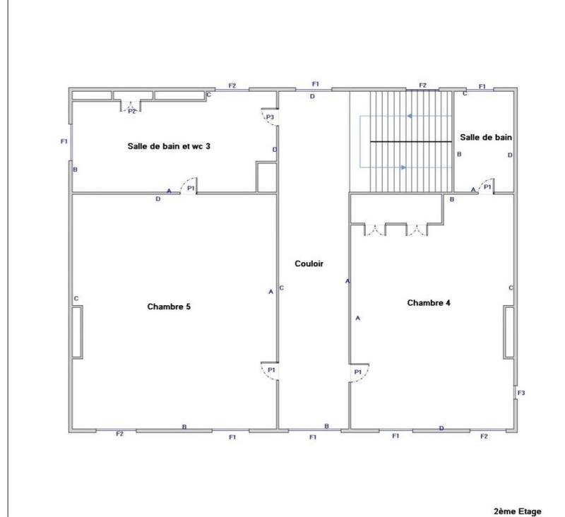 Maison de maîtres - 350 m² - 9 pièces