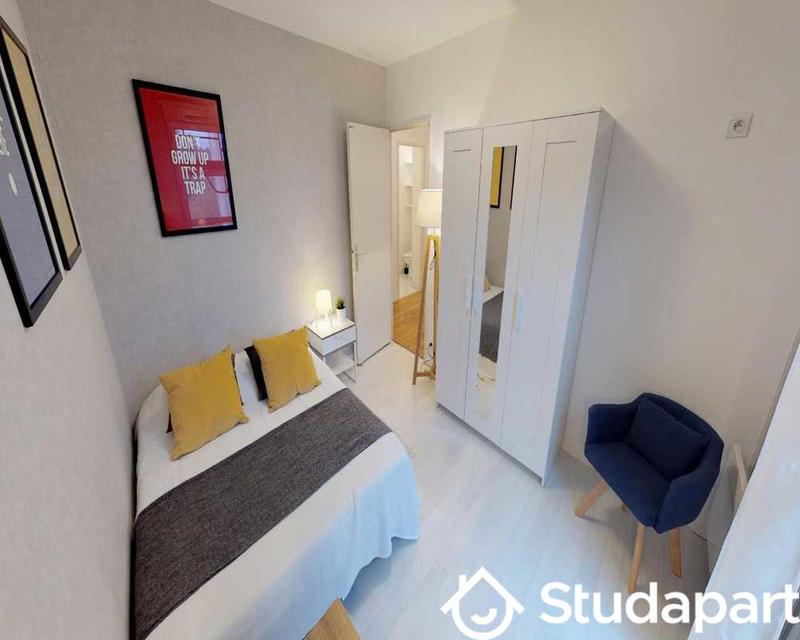 Chambre - 45 m² - 1 pièce