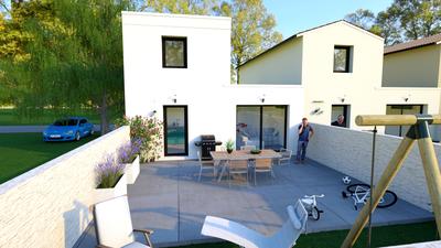 Maison - 80 m² - 4 pièces