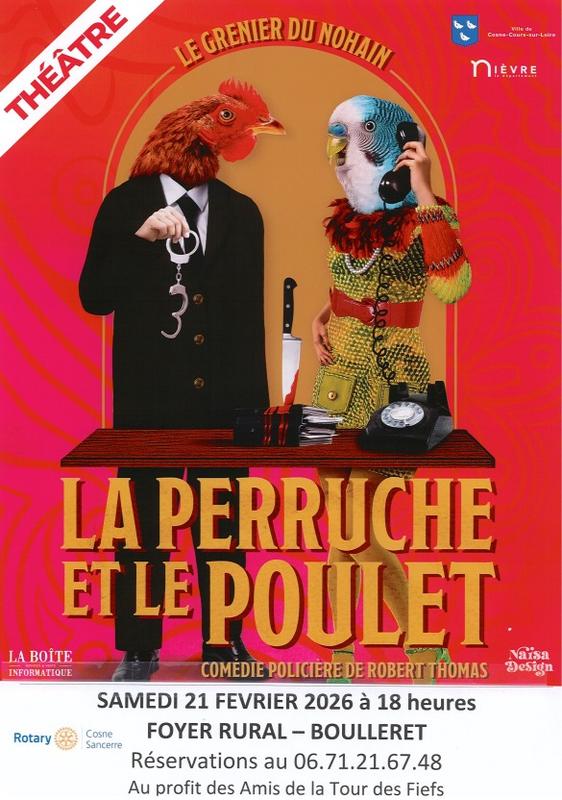 [Théâtre] : la Perruche et le Poulet