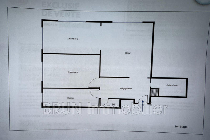 Appartement - 66 m² - 3 pièces