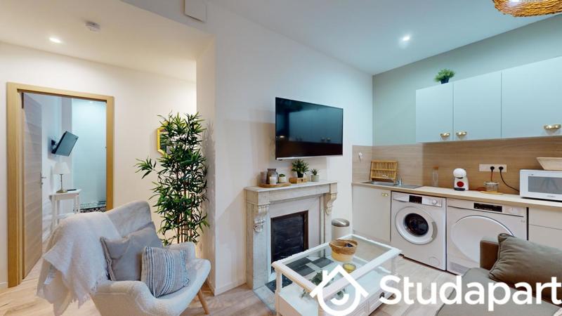 Chambre - 12 m² - 1 pièce