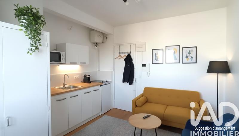 Studio - 9 m² - 1 pièce