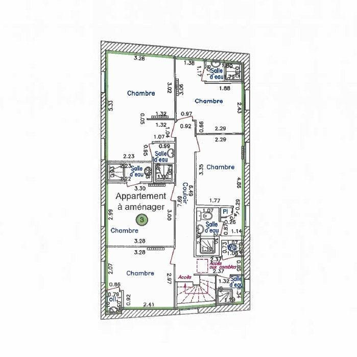 Appartement - 77 m²