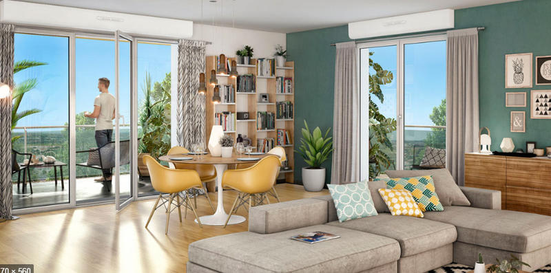 Appartement - 86 m² - 4 pièces