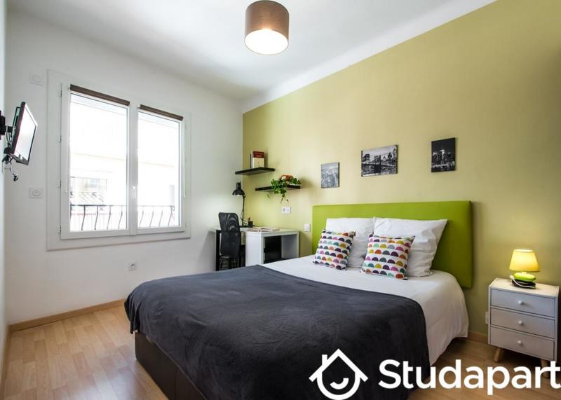 Chambre - 9 m² - 1 pièce