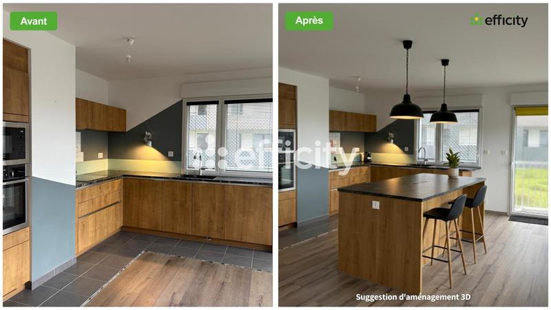 Appartement - 117 m² - 5 pièces