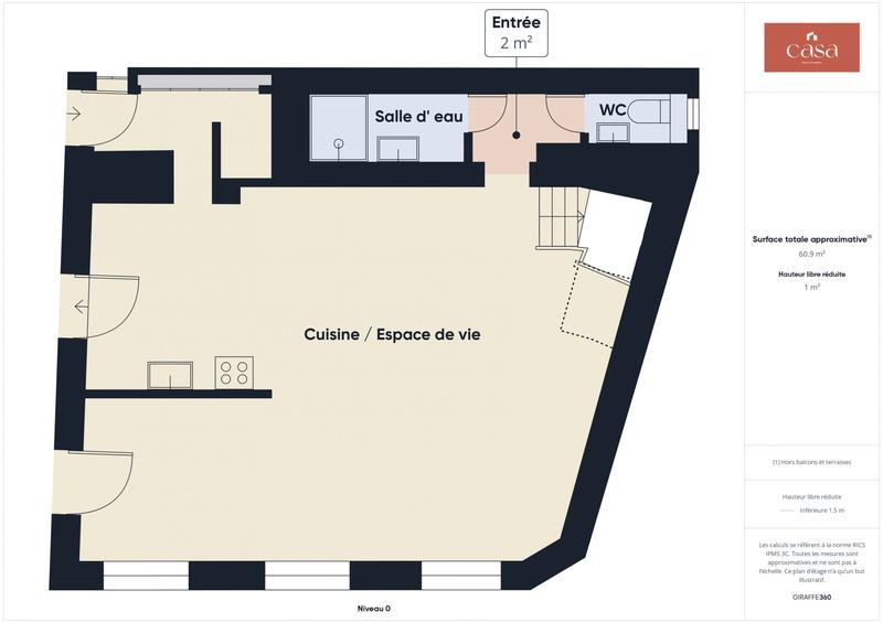 Maison ancienne - 122 m² - 5 pièces